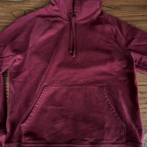 Variety of men’s size Large shirts & fleece pants